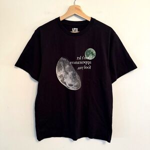 Uniqlo x Haruki Murakami Radio Tokyo 1Q84 Moon Graphic Tee